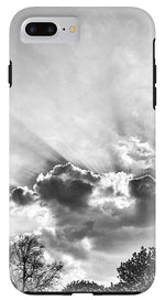 Load image into Gallery viewer, Sun Rays BW - Phone Case
