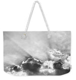 Load image into Gallery viewer, Sun Rays BW - Weekender Tote Bag
