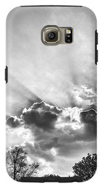 Load image into Gallery viewer, Sun Rays BW - Phone Case
