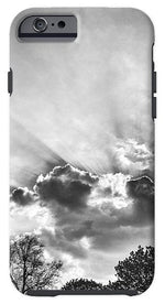 Load image into Gallery viewer, Sun Rays BW - Phone Case
