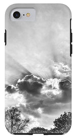 Load image into Gallery viewer, Sun Rays BW - Phone Case
