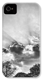 Load image into Gallery viewer, Sun Rays BW - Phone Case
