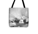 Load image into Gallery viewer, Sun Rays BW - Tote Bag
