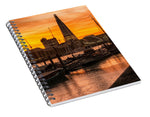 Load image into Gallery viewer, Sunset in London - Spiral Notebook
