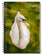 Load image into Gallery viewer, Swan  - Spiral Notebook
