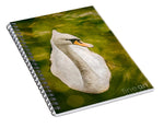 Load image into Gallery viewer, Swan  - Spiral Notebook
