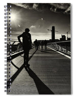 Load image into Gallery viewer, Tate Silhouettes - Spiral Notebook
