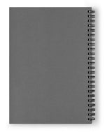 Load image into Gallery viewer, Space Eye Balls - On Black - Spiral Notebook

