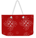 Load image into Gallery viewer, Tendrils on Red - Weekender Tote Bag

