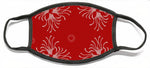 Load image into Gallery viewer, Tendrils on Red - Face Mask
