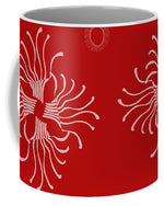 Load image into Gallery viewer, Tendrils on Red - Mug
