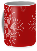 Load image into Gallery viewer, Tendrils on Red - Mug
