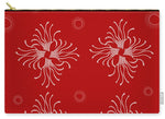 Load image into Gallery viewer, Tendrils on Red - Carry-All Pouch
