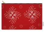 Load image into Gallery viewer, Tendrils on Red - Carry-All Pouch
