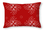 Load image into Gallery viewer, Tendrils on Red - Throw Pillow
