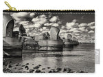 Load image into Gallery viewer, Thames Barrier at Low Tide - Carry-All Pouch
