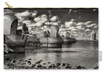 Load image into Gallery viewer, Thames Barrier at Low Tide - Carry-All Pouch
