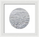 Load image into Gallery viewer, Thames ripples 02 - Framed Print
