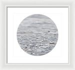 Load image into Gallery viewer, Thames ripples 02 - Framed Print
