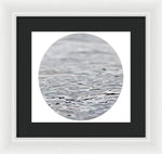 Load image into Gallery viewer, Thames ripples 02 - Framed Print

