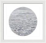 Load image into Gallery viewer, Thames ripples 02 - Framed Print
