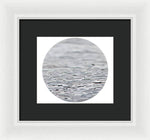 Load image into Gallery viewer, Thames ripples 02 - Framed Print
