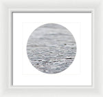 Load image into Gallery viewer, Thames ripples 02 - Framed Print
