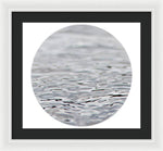 Load image into Gallery viewer, Thames ripples 02 - Framed Print
