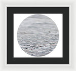 Load image into Gallery viewer, Thames ripples 02 - Framed Print
