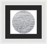 Load image into Gallery viewer, Thames ripples 02 - Framed Print
