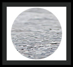 Load image into Gallery viewer, Thames ripples 02 - Framed Print
