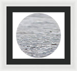 Load image into Gallery viewer, Thames ripples 02 - Framed Print

