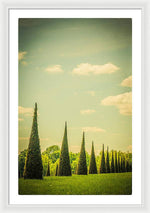 Load image into Gallery viewer, The Knot Garden's Triangular Landscaping - Framed Print
