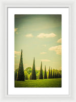 Load image into Gallery viewer, The Knot Garden's Triangular Landscaping - Framed Print
