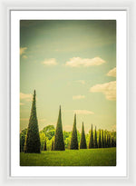 Load image into Gallery viewer, The Knot Garden's Triangular Landscaping - Framed Print
