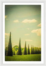 Load image into Gallery viewer, The Knot Garden's Triangular Landscaping - Framed Print
