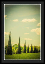Load image into Gallery viewer, The Knot Garden's Triangular Landscaping - Framed Print
