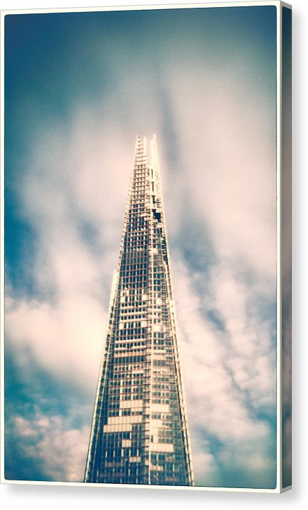 The Shard - Holga lens - Canvas Print