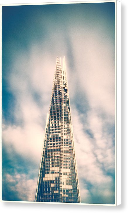 The Shard - Holga lens - Canvas Print