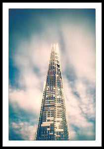 The Shard - Holga lens - Framed Print