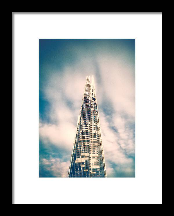 The Shard - Holga lens - Framed Print