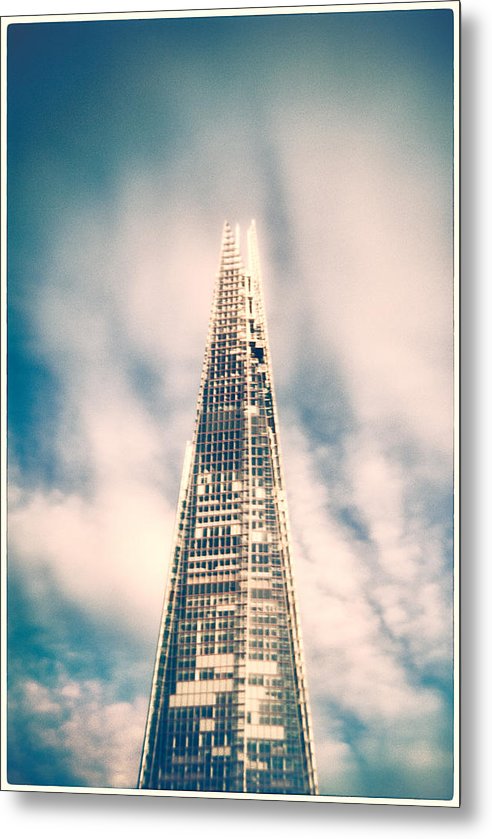 The Shard - Holga lens - Metal Print