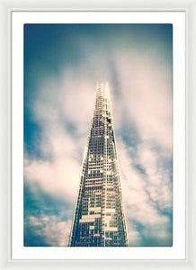 The Shard - Holga lens - Framed Print