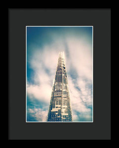 The Shard - Holga lens - Framed Print