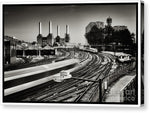 Load image into Gallery viewer, The Train and Battersea Power Station - Canvas Print
