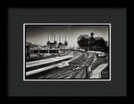 Load image into Gallery viewer, The Train and Battersea Power Station - Framed Print
