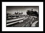 Load image into Gallery viewer, The Train and Battersea Power Station - Framed Print
