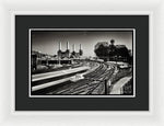 Load image into Gallery viewer, The Train and Battersea Power Station - Framed Print
