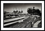 Load image into Gallery viewer, The Train and Battersea Power Station - Framed Print
