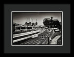 Load image into Gallery viewer, The Train and Battersea Power Station - Framed Print
